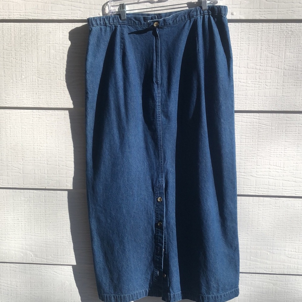 Vintage Gotcha Covered Denim Skirt